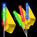 Lumiton 14" Rainbow LED Golf Flag Marker w/ Multi Color LED
